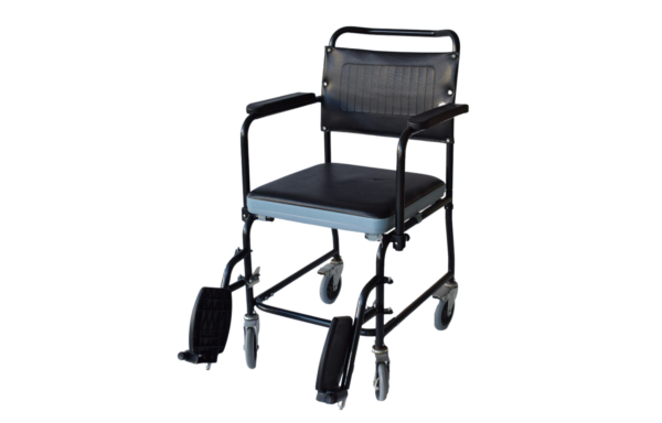 Αναπηρικό αμαξίδιο εσωτερικού χώρου με δοχείο τουαλέτας